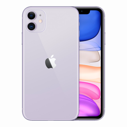 iPhone 11 Purple ricondizionato certificato con 12 mesi di garanzia